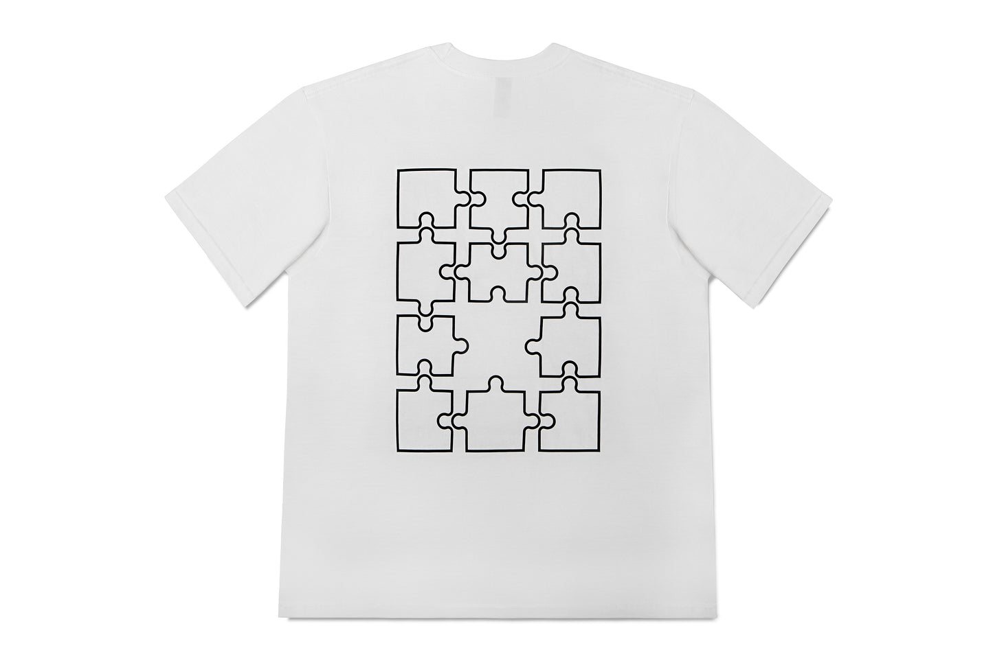 The Missing Piece - T-shirt (wit) - VOORVERKOOP